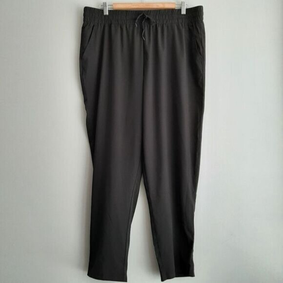 JOE FRESH Active Comfort Fit Stretch Pull-On Light Athletic Pants Black Sz XL - Picture 3 of 13